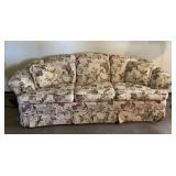 90" floral sofa
