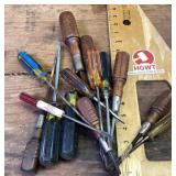 Assorted screwdrivers