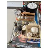 Cleanup lot on table
