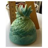 Ceramic pineapple candy dish