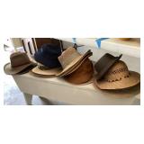 Group of hats