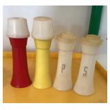 Tupperware salt and pepper sets