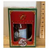 Budweiser holiday beer stein