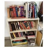 Bookcase plus contents