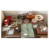 Group of ashtrays