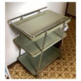Retro mid century kitchen cart