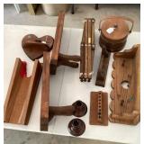 Wooden items cleanup lot
