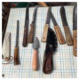 Knives and sharpeners