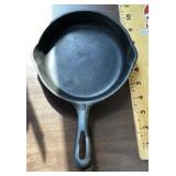 6-1/2" No 3 cast iron skillet