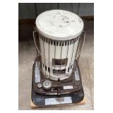 Propane heater on casters