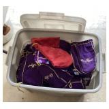 Tote of Crown Royal bags