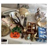 Clean up lot on table