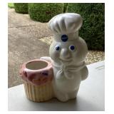 1992 Pillsbury doughboy planter