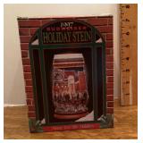 1997 Budweiser holiday beer steins