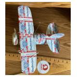 Budweiser beer can airplane
