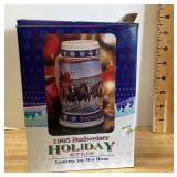 1995 Budweiser holiday stein