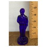 Cobalt blue Degenhart glass figure