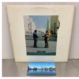 Pink Floyd LP with postcard