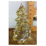 Iridescent glass Christmas tree