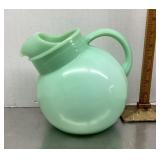 Jadeite glass ball jug