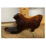 Amber Boyd glass Cat Head shoe