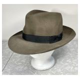 Vintage brown Stetson fedora Size 7-3/8