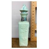 Milk glass decanter --empty