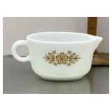 Pyrex Butterfly Gold Gravy boat