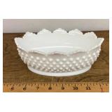 Fenton milk glass bowl