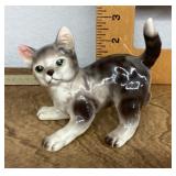 Ceramic cat figure