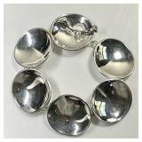 RLM Studios sterling bracelet --just under 2oz.