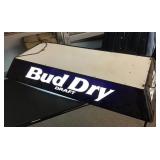 Bud Dry Draft pool table light