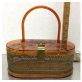 Vintage MW celluloid purse