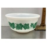 Hazel Atlas green ivy bowl