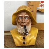 Fisherman figure --chalkware?
