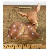 Ceramic deer figure