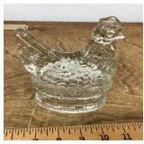 Glass hen