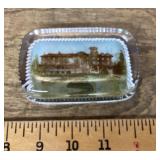 Vintage glass paperweight