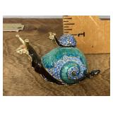 Decorative snail figure