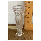 Glass bud vase