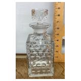 Fostoria American crystal decanter