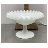 Fenton silvercrest compote