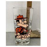 Dudley Do-Right pepsi character glass