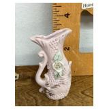 Japan pink ceramic vase