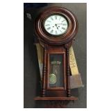Large regulator wall clock