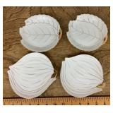 4 Small porcelain plates