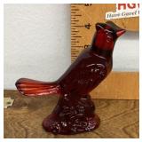 Red Mosser glass cardinal