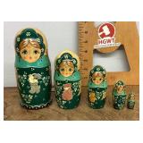 5-piece Russian nesting dolls