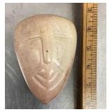 Kenya carved stone trinket box