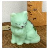 Mosser glass cat figure